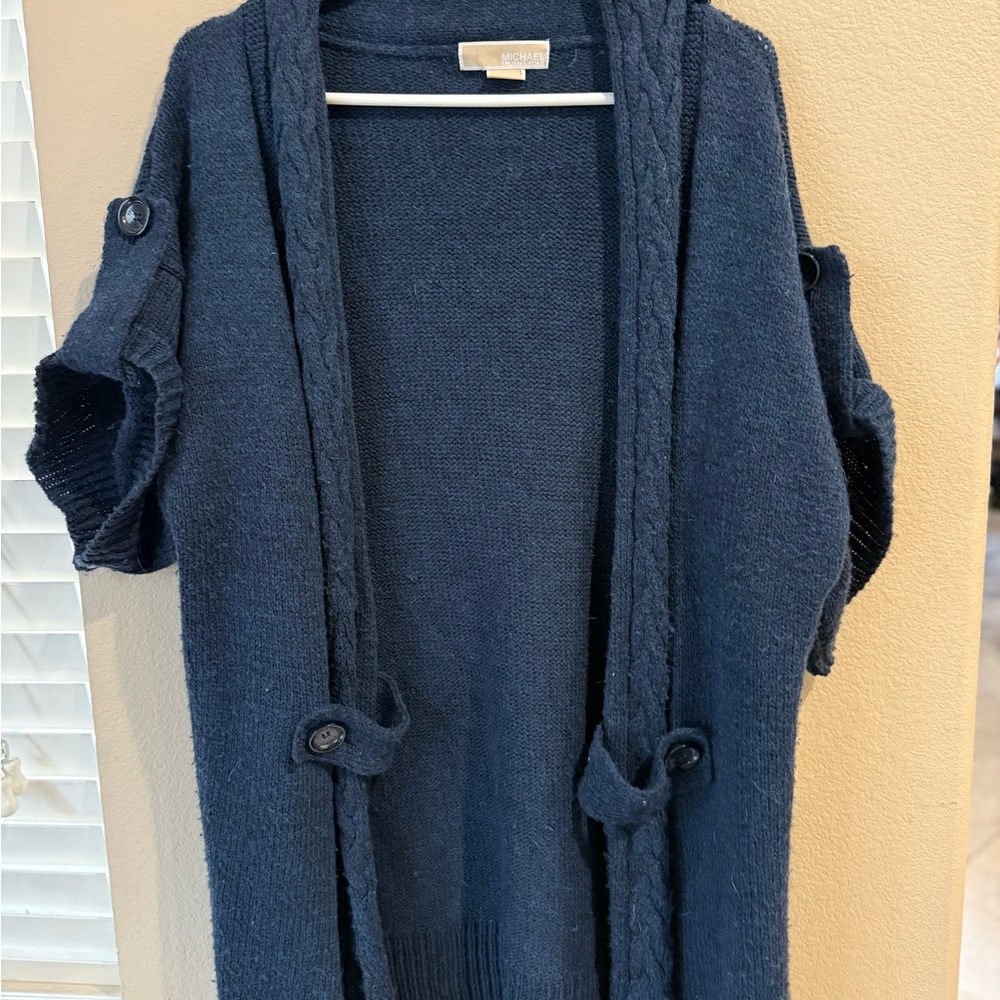 Michael Kors Dark Blue Women's Cardigan